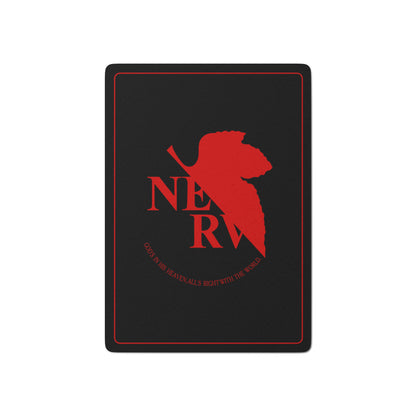 EVA NERV Poker playing cards-syncdepth