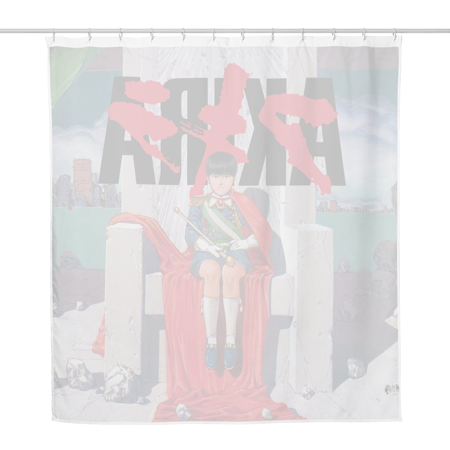 AKIRA Shower curtain-syncdepth
